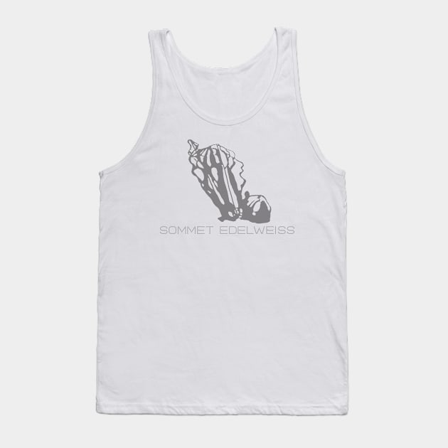 Sommet Edelweiss Resort 3D Tank Top by Mapsynergy